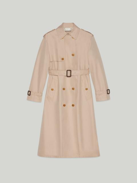 GUCCI Garbadine trench coat