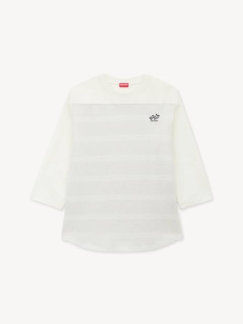 KENZO ''KENZO Sounds' embroidered mariniere long sleeves T-shirt in cotton