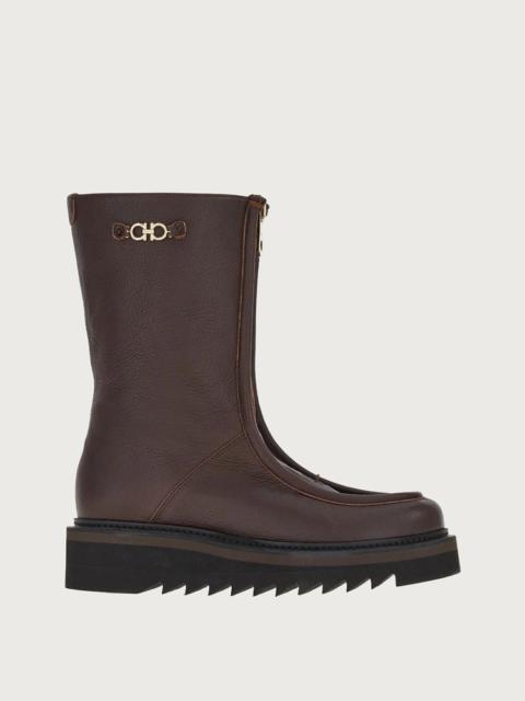 FERRAGAMO ZIP UP BOOT