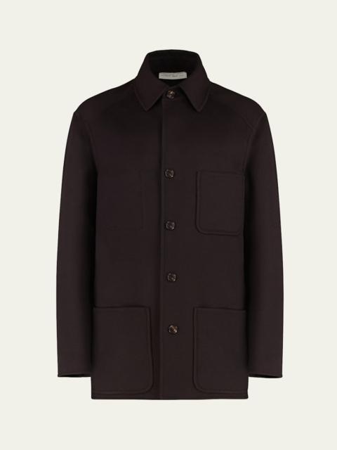 UMITBENAN Men's Pitt Double-Faced Merino Wool Jacket