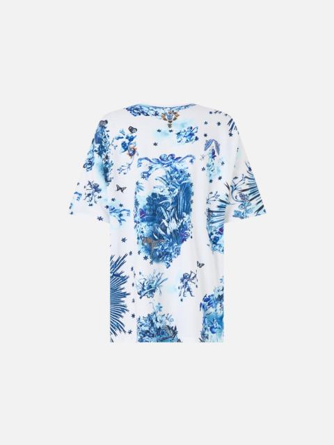 CAMILLA OVERSIZED BAND TEE THE PORCELAIN PARLOUR