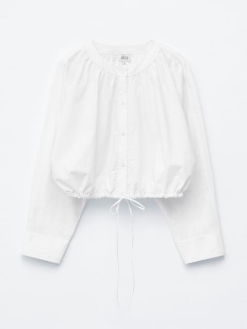 & Other Stories Gathered Cotton Blouse