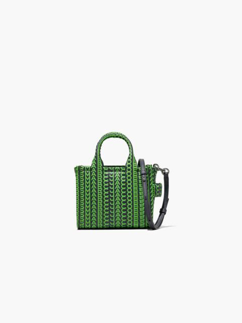 Marc Jacobs THE MONOGRAM LEATHER MICRO TOTE