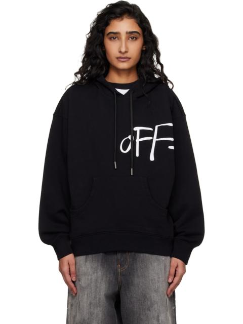 Off-White Black Shared Over Hoodie
