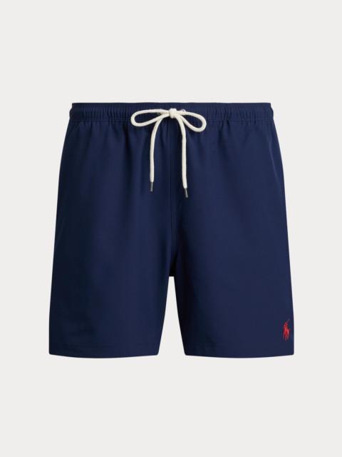Polo Ralph Lauren 5.75-Inch Jersey-Lined Swim Trunk