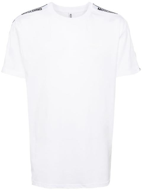 Moschino logo-tape cotton T-shirt