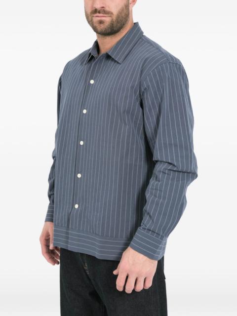 NN07 striped-pattern shirt