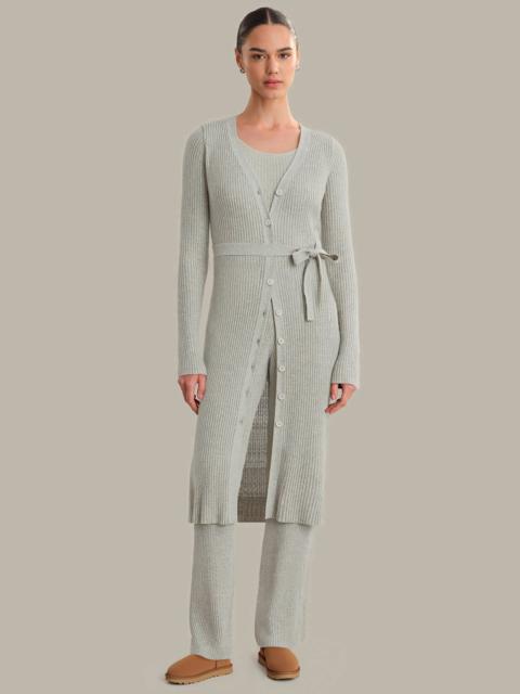 525 america Clarissa: Ribbed Lounge Duster Cardigan
