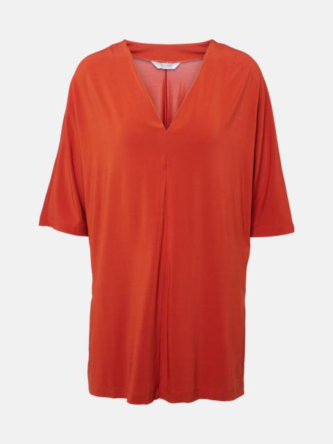 Max Mara Linfa jersey crêpe blouse