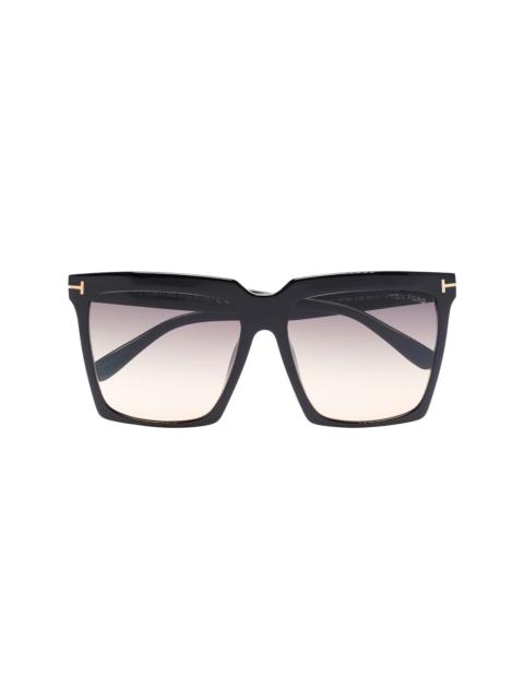 Sabrina square-frame sunglasses