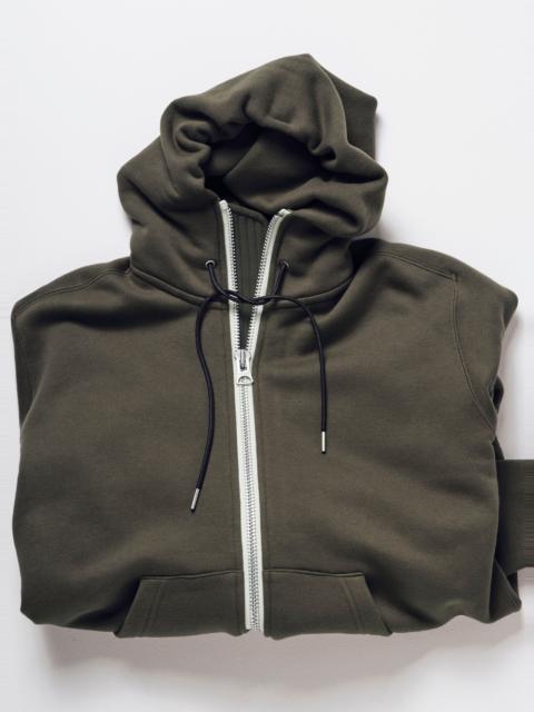 sacai Cotton Jersey Hoodie