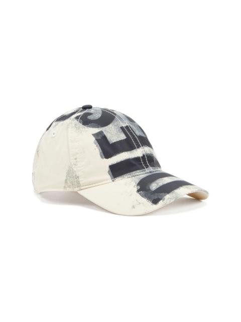 Diesel C-Ewan logo-print baseball cap