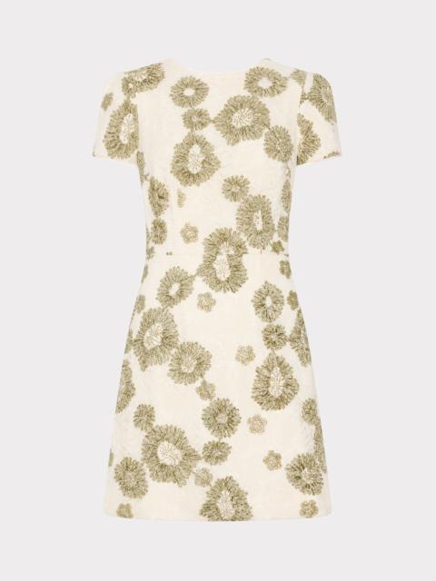MILLY Daisy Embroidered Mini Dress