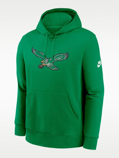 Nike Philadelphia Eagles Club Logo Men's Nike NFL Pullover Hoodie