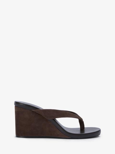 BARDOT Tony Bianco Avanti Espresso Suede In Dark Chocolate