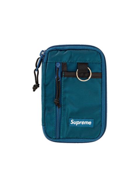 Supreme Supreme Small Zip Pouch Dark Teal