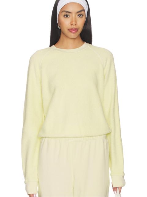 perfectwhitetee Fleece Long Sleeve Crewneck Sweatshirt