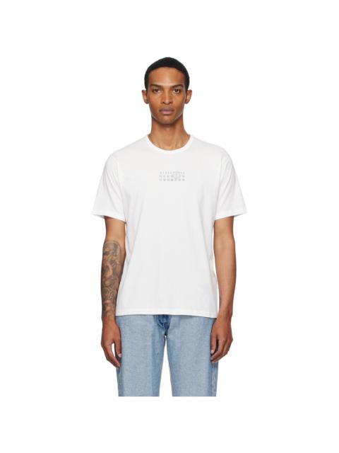 MM6 Maison Margiela Off-White Logo T-shirt