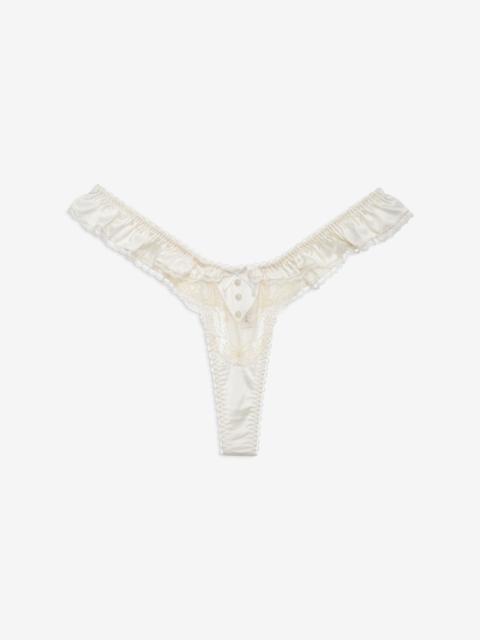 For Love & Lemons Chantilly Bows Ruffle Panty