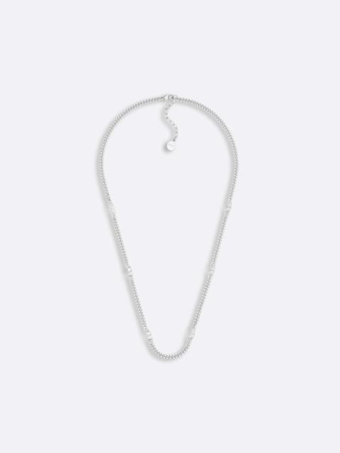 Dior CD Icon Thin Chain Link Necklace