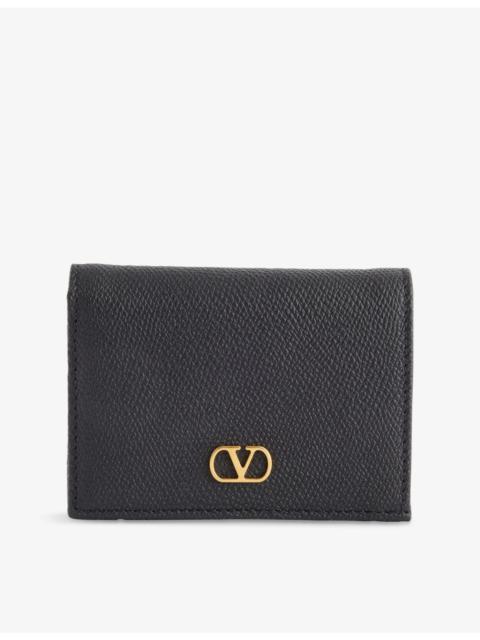 Valentino VLogo Signature Leather Wallet