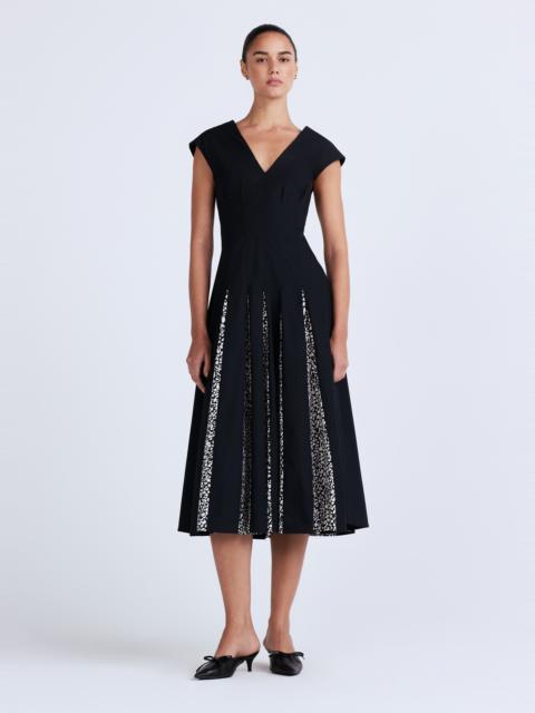 DEREK LAM 10 CROSBY ELLA SLEEVELESS GODET DRESS
