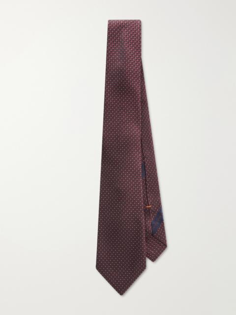 ZEGNA 8 cm Silk-Jacquard Tie