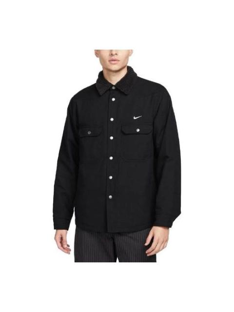 Nike SB Padded Flannel Skate Jacket 'Black' DQ6328-010