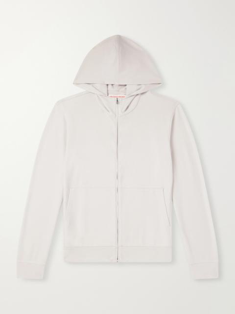ORLEBAR BROWN Mathers Wool-Jersey Zip-Up Hoodie