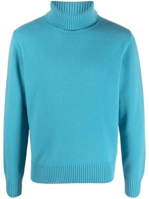 Herno roll-neck wool jumper