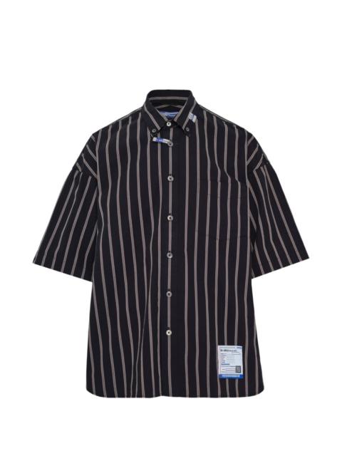 Maison MIHARAYASUHIRO stripe cotton shirt