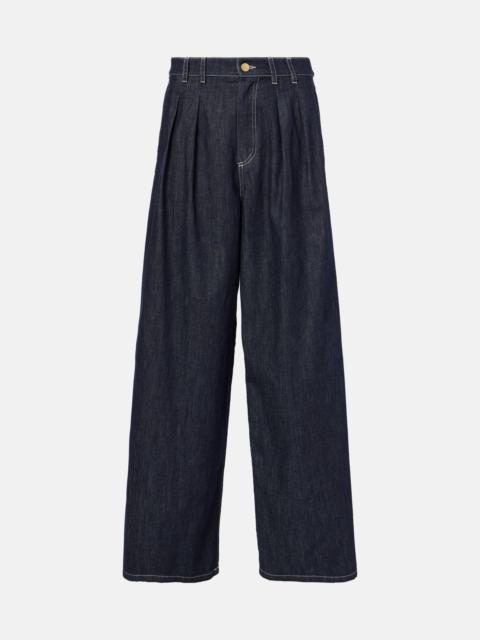 'S Max Mara High-rise wide-leg pants