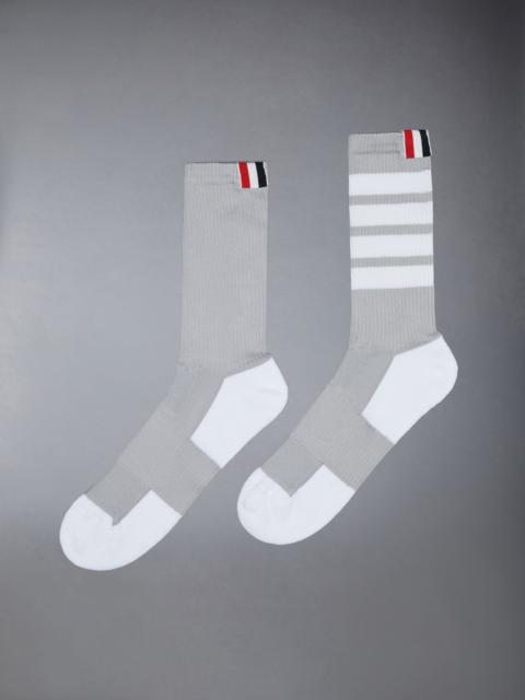 Thom Browne Poly Tech 4-Bar Socks