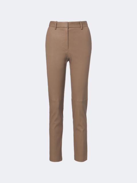 JOSEPH Coleman leather slim pants