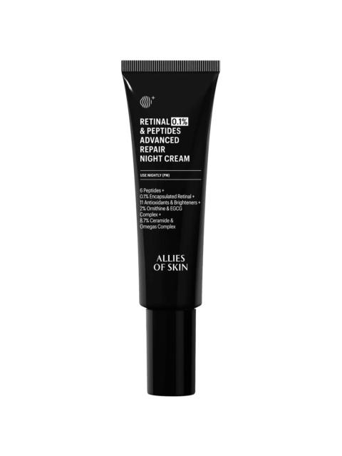 Allies of Skin Allies of Skin Retinal 0.1% & Peptides Advanced Repair Night Cream 48ml