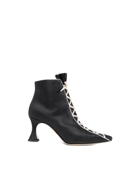 Manolo Blahnik Nolhac lace-up ankle boots