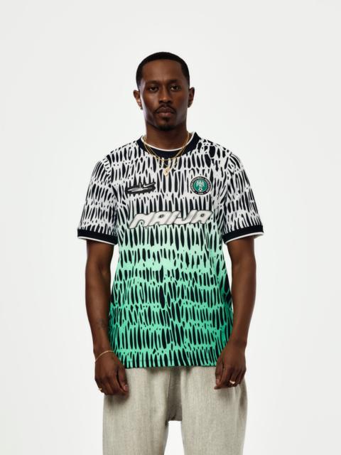 Nike NIGERIA X SLAWN X NIKE SHORT-SLEEVE TOP (BLACK/WHITE)