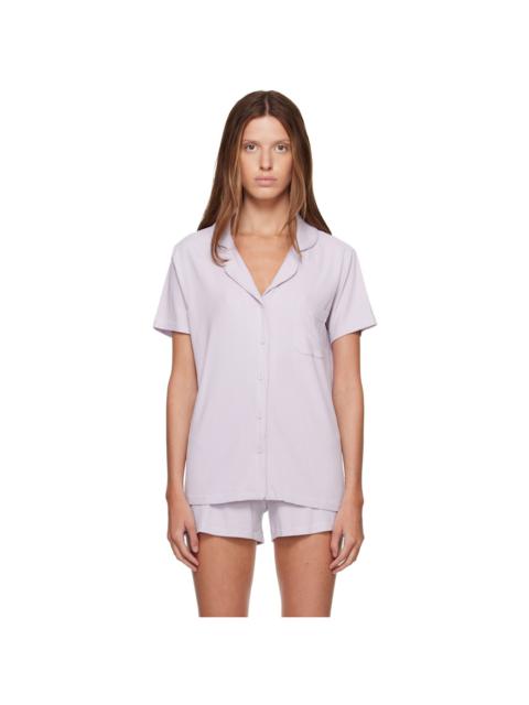 SKIMS Purple Soft Lounge Short Sleep Pyjama Set