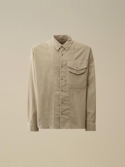 Corduroy Single Pocket Shirt