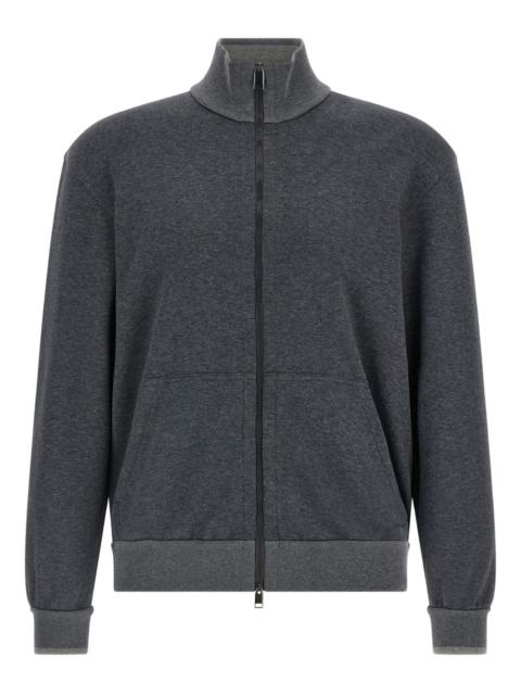 Brioni zip-front sweatshirt