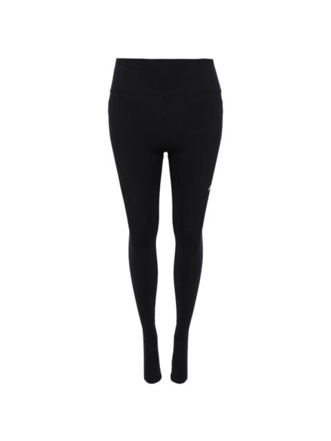 reflective-logo leggings