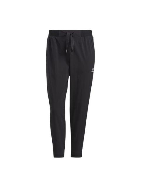(WMNS) adidas originals Casual Sports Pants/Trousers/Joggers Black H39009