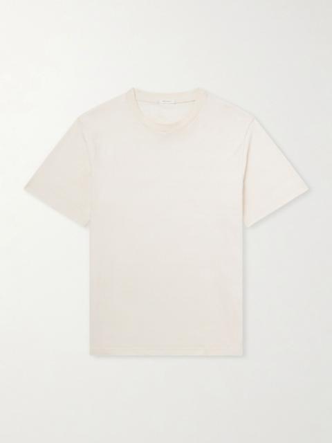 The Row Maiko Cotton-Jersey T-Shirt Off-white