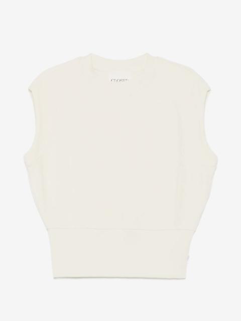 CLOSED ribbed-trim vest