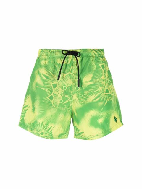 Marcelo Burlon County Of Milan Kaleidoscope Wings swim shorts