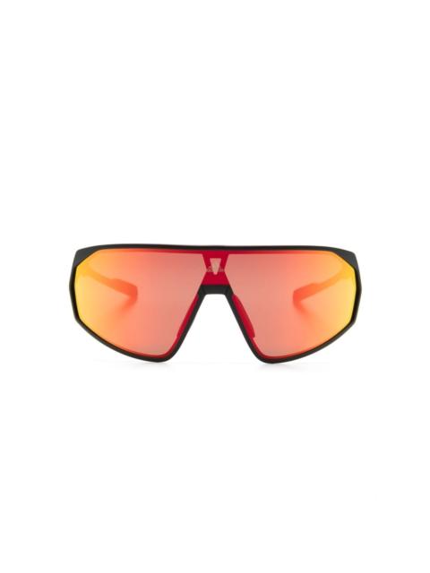adidas shield-frame sunglasses