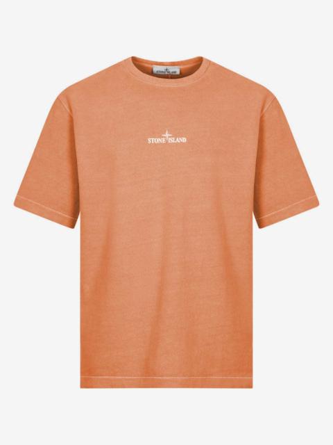 Orange Closed Loop Logo T-Shirt