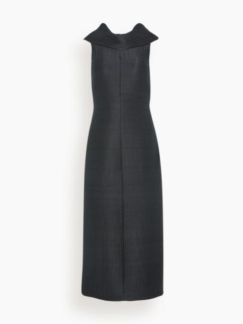 BRANDON MAXWELL Blair Sheath Dress in Black