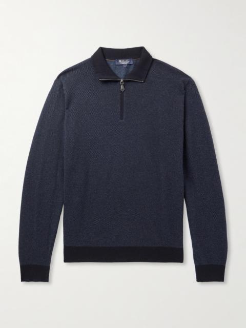 Loro Piana Roadster Cashmere Half-Zip Sweater