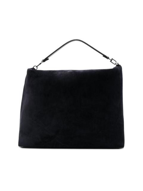 TOTEME bevel suede shoulder bag